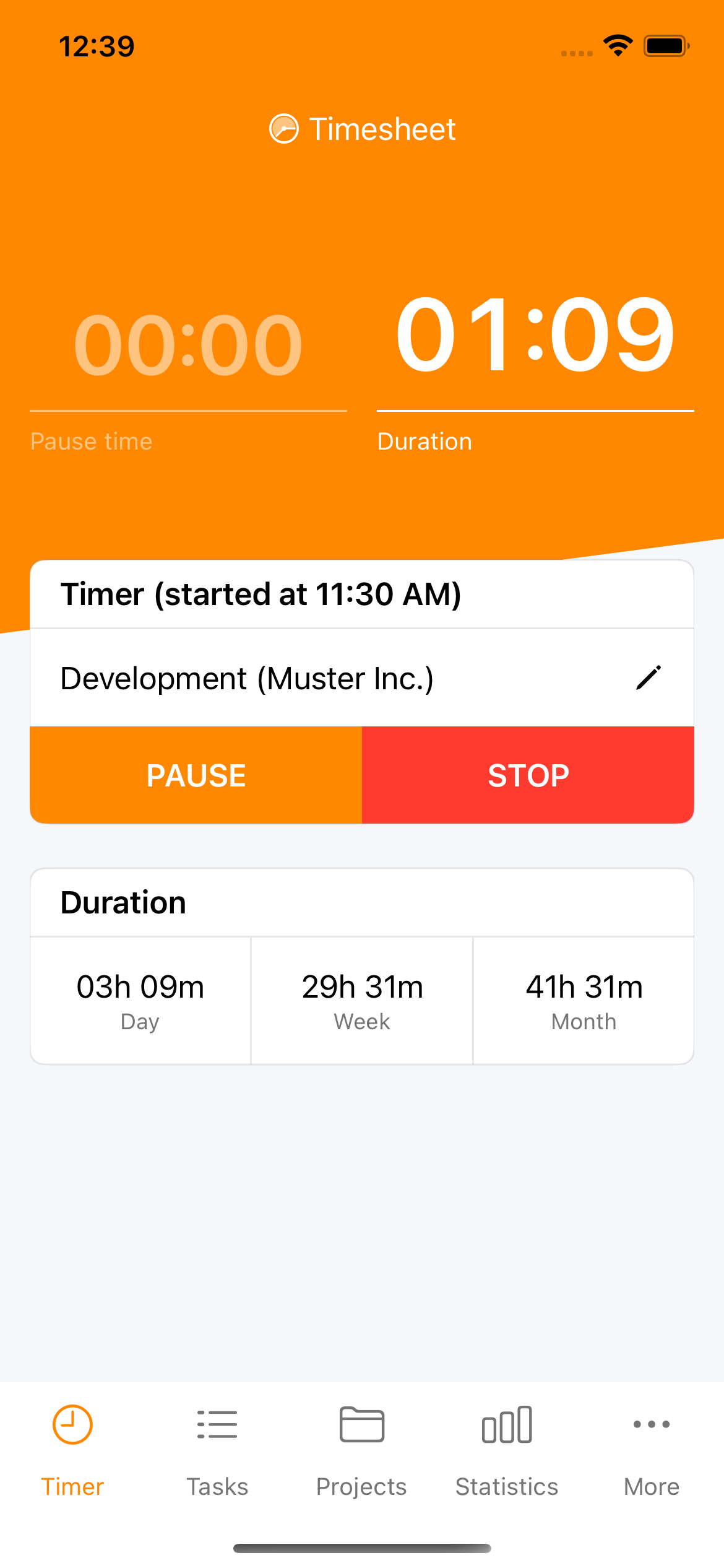 Timer (Running)