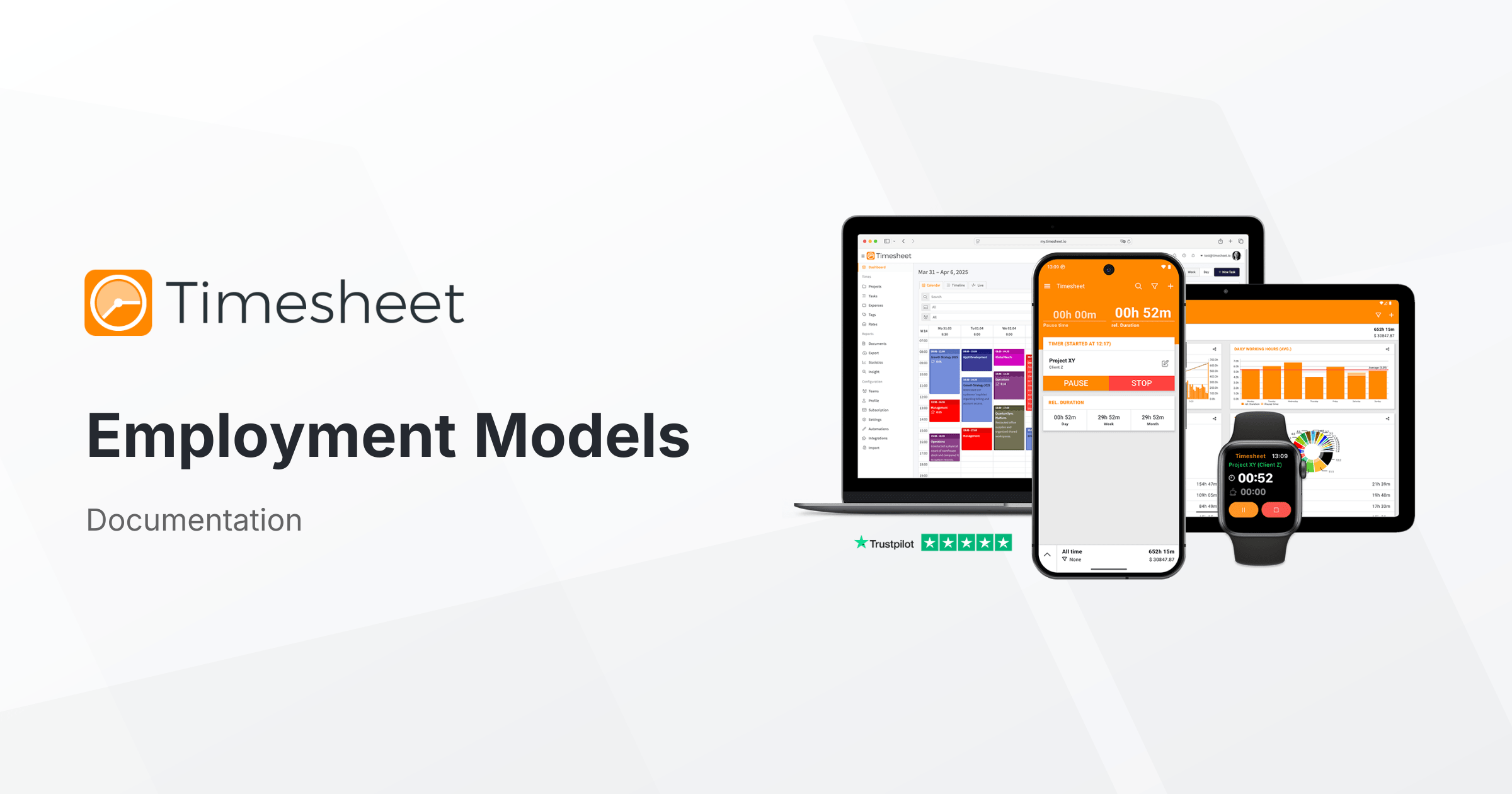 Model Worker Worksheet Employment Models | Timesheet Documentation