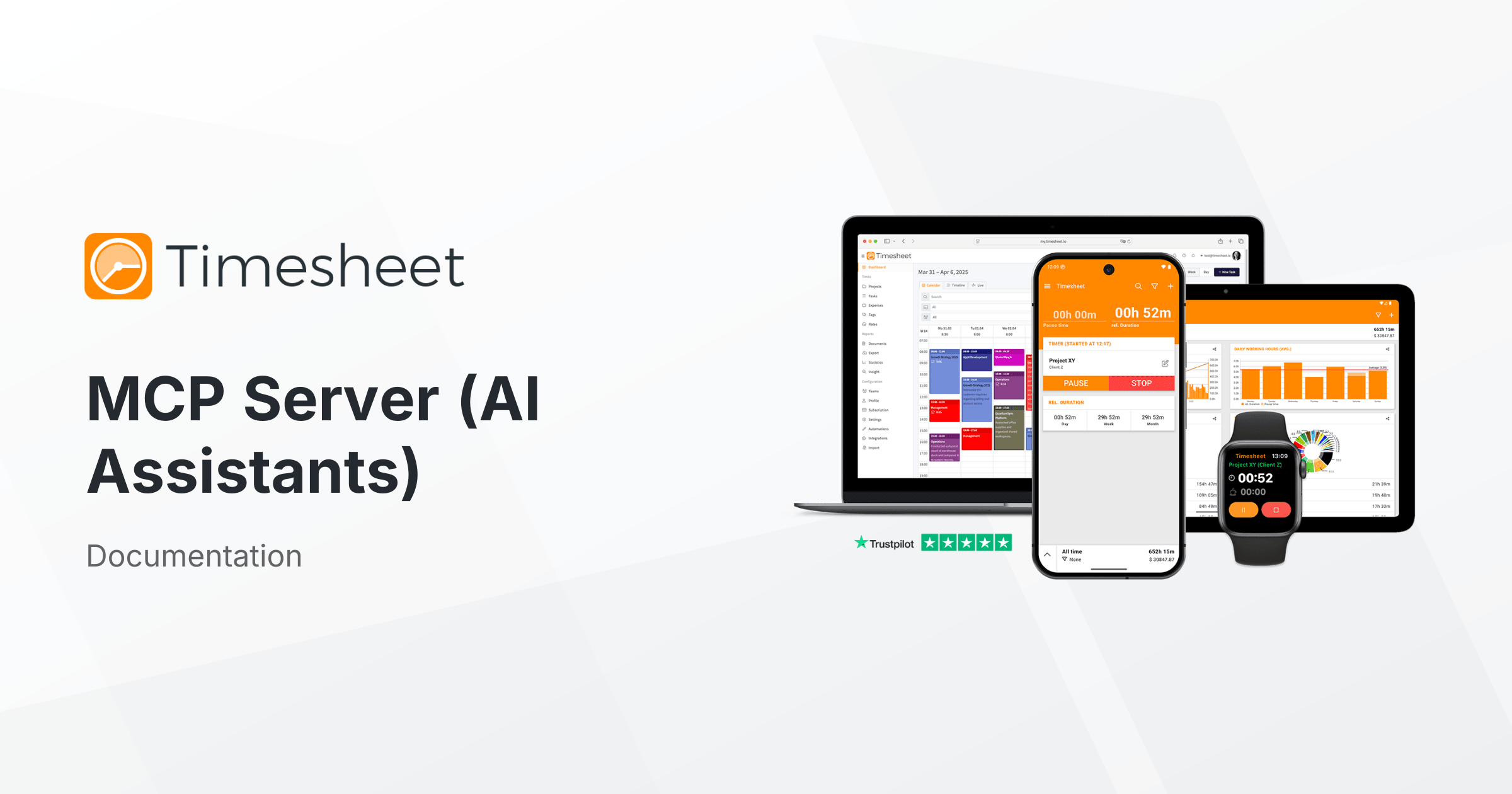 MCP Server (AI Assistants) | Timesheet Documentation
